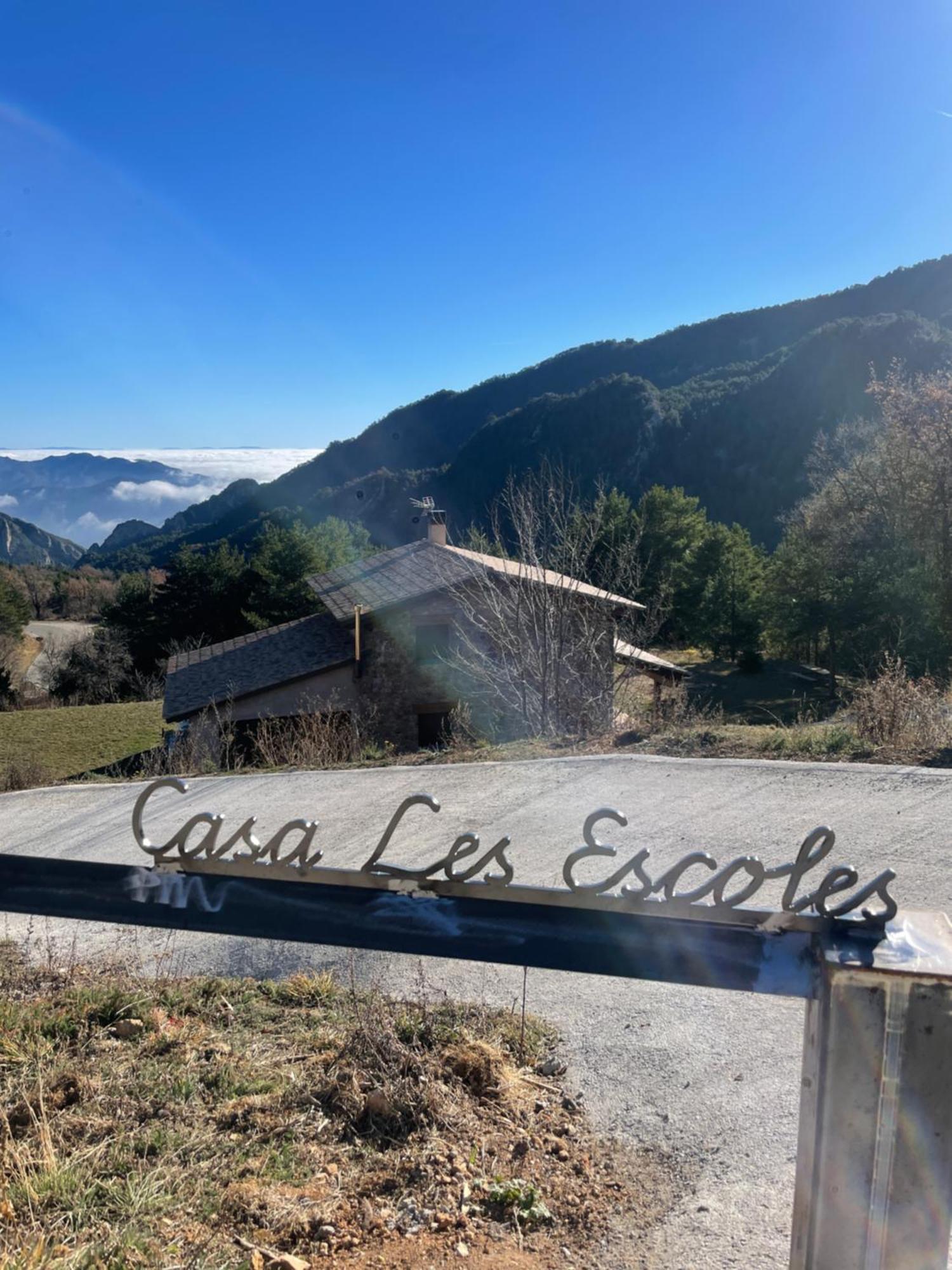 Casa De Les Escoles, Espinalbet - Alberga Castellar del Riu Eksteriør bilde