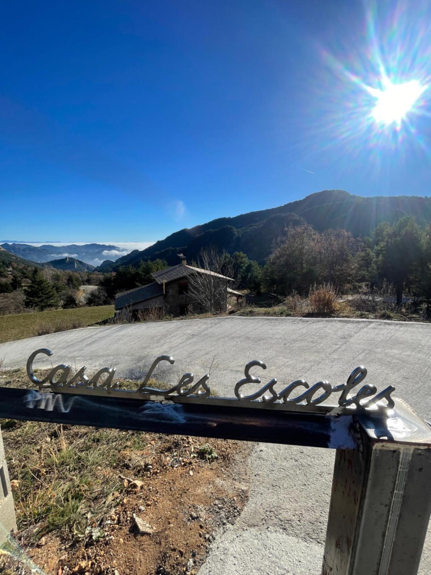 Casa De Les Escoles, Espinalbet - Alberga Castellar del Riu Eksteriør bilde
