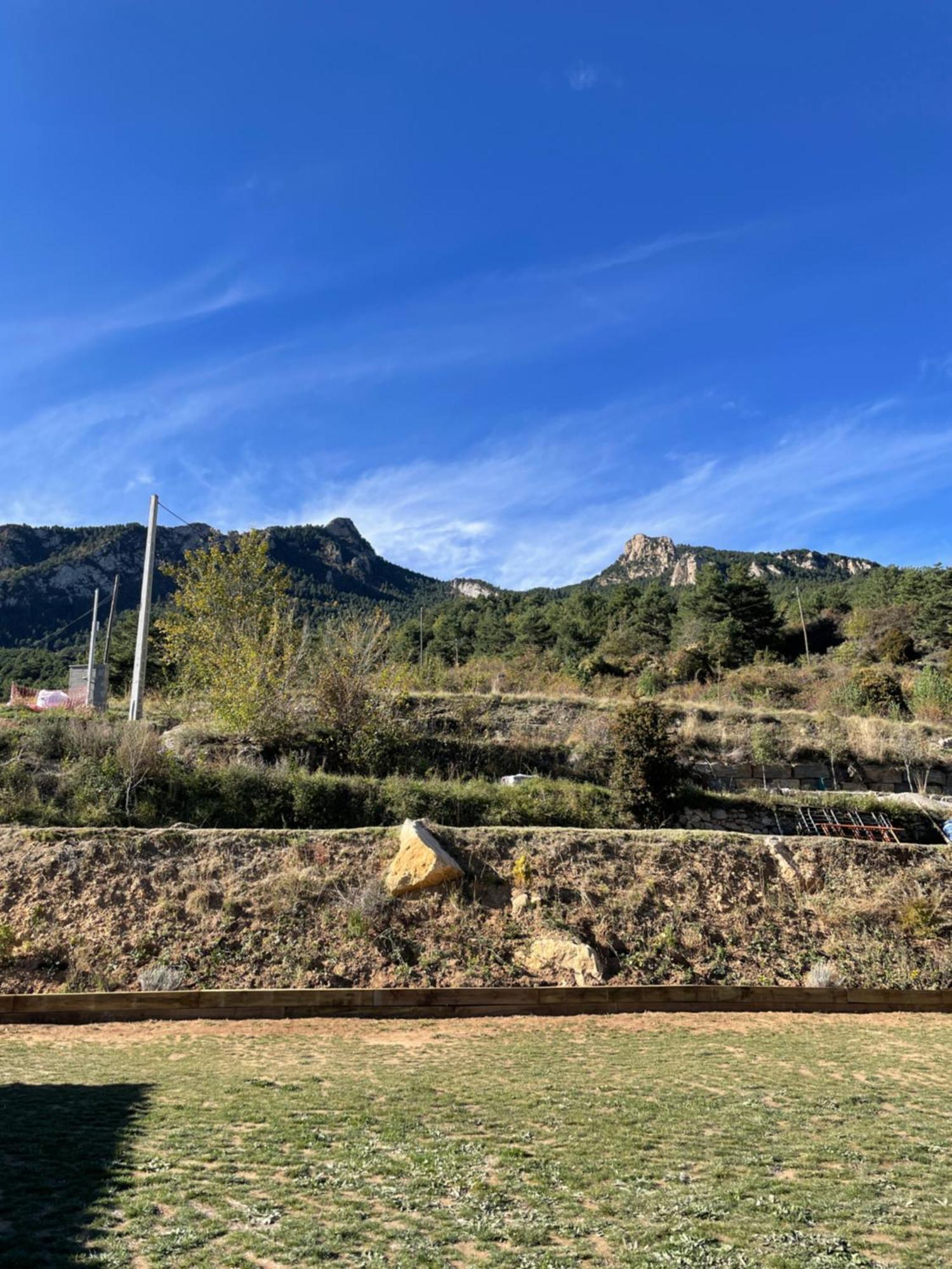 Casa De Les Escoles, Espinalbet - Alberga Castellar del Riu Eksteriør bilde