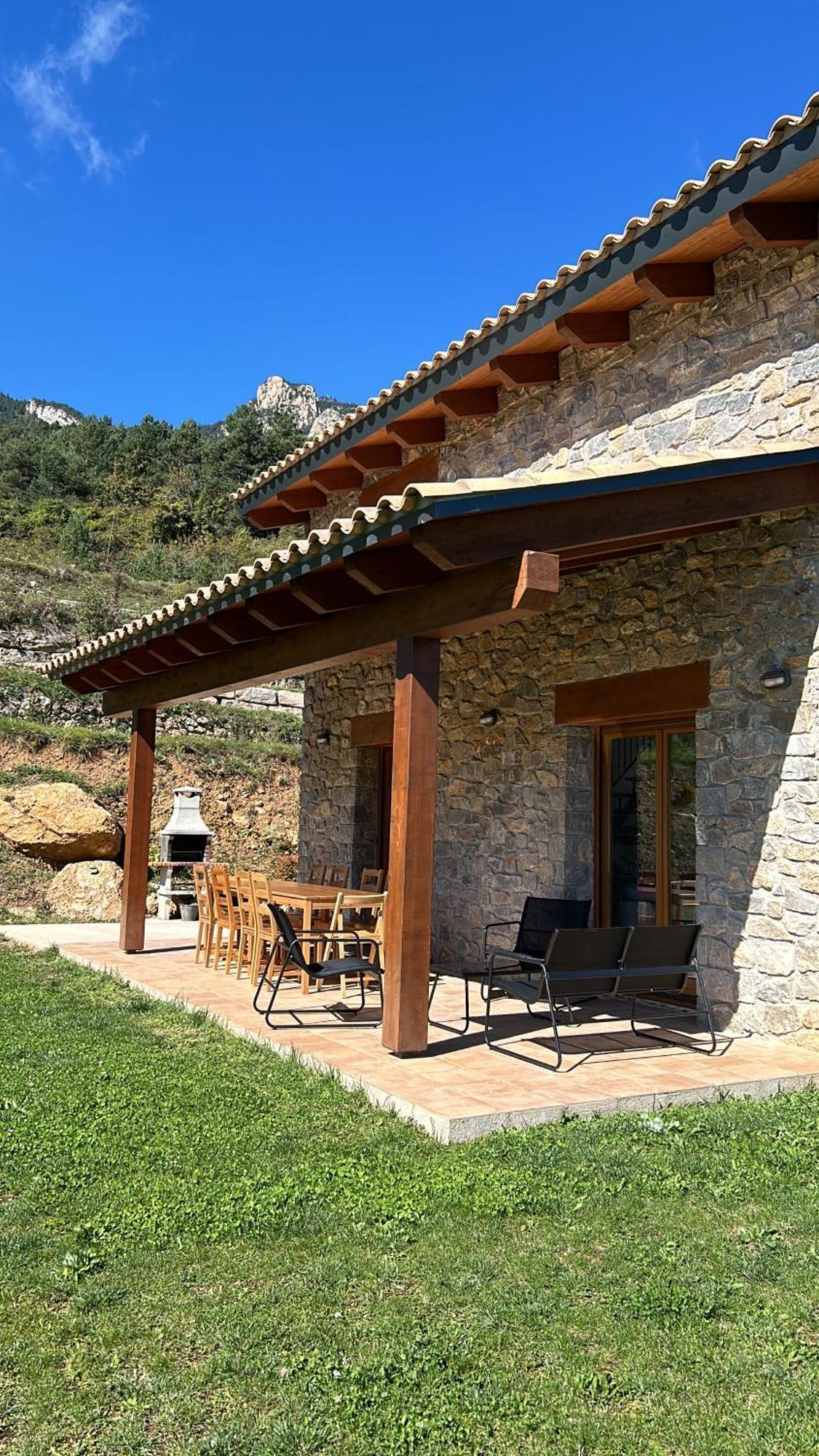 Casa De Les Escoles, Espinalbet - Alberga Castellar del Riu Eksteriør bilde